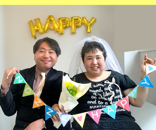 札幌(北海道)男性40代･女性40代のご成婚カップル