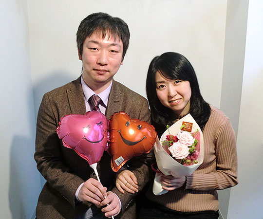 札幌(北海道)男性30代･女性30代のご成婚カップル